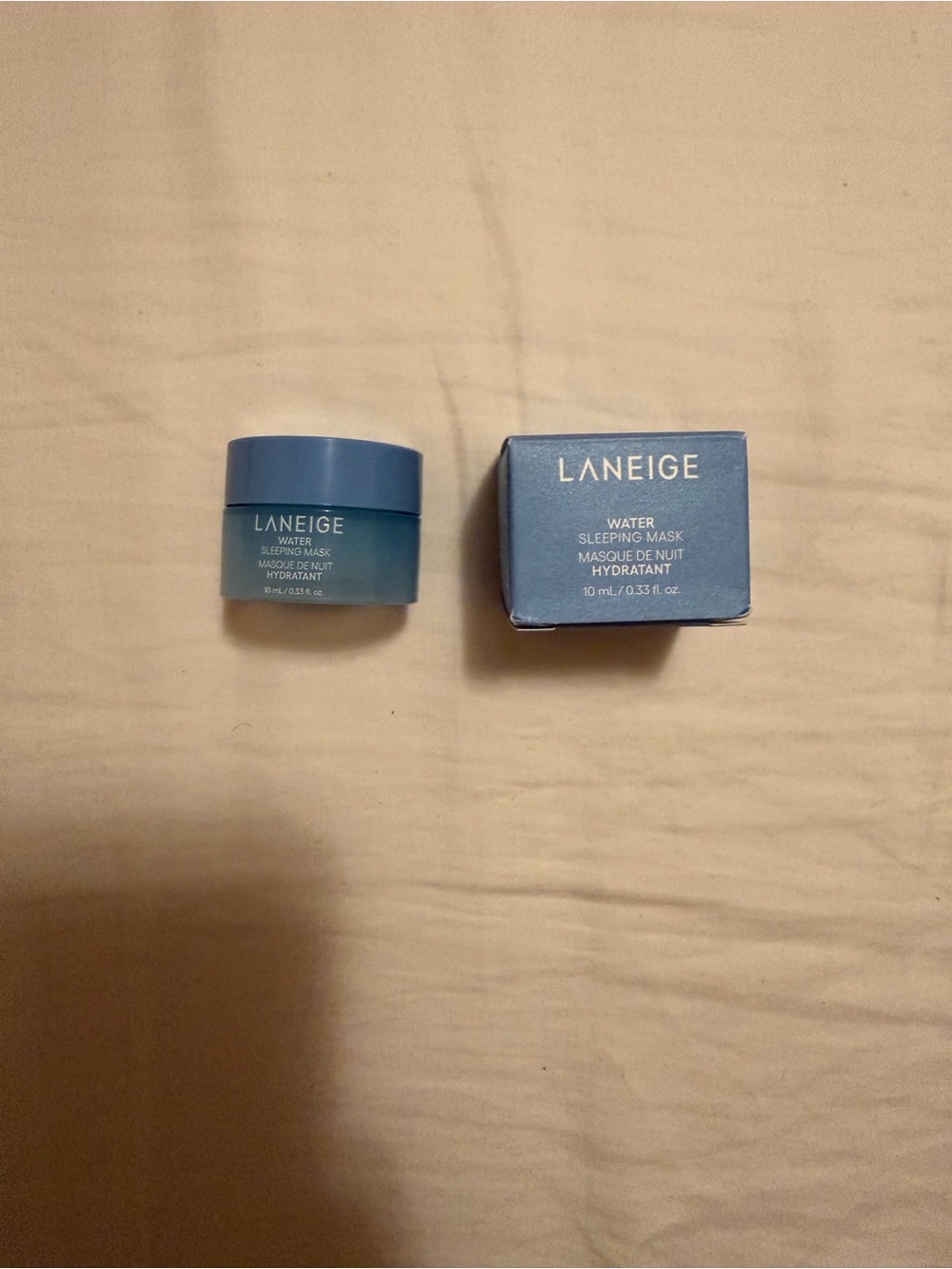 LANEIGE Water Sleeping Mask - Light Blue Night Gel Pot 10 ML